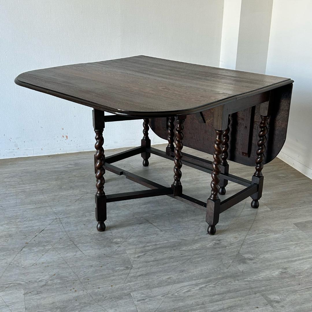 アンティーク 家具 ゲートレッグテーブルテーブル 1930年頃 英国製 545A