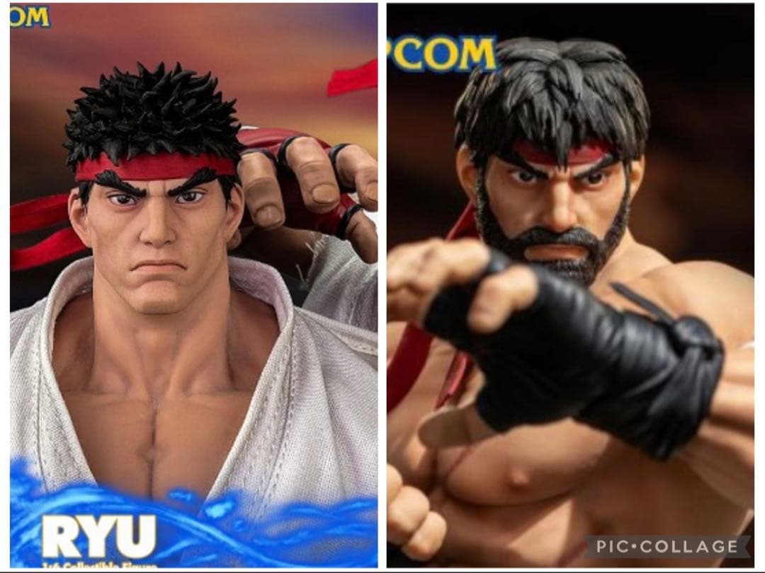 オマケ付き　888体限定ストリートファイター　リュウ 1/6 2体セット