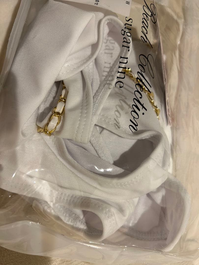 sugarnine バストパール＆ショルダーチェーンビキニ2点セット　Sサイズ