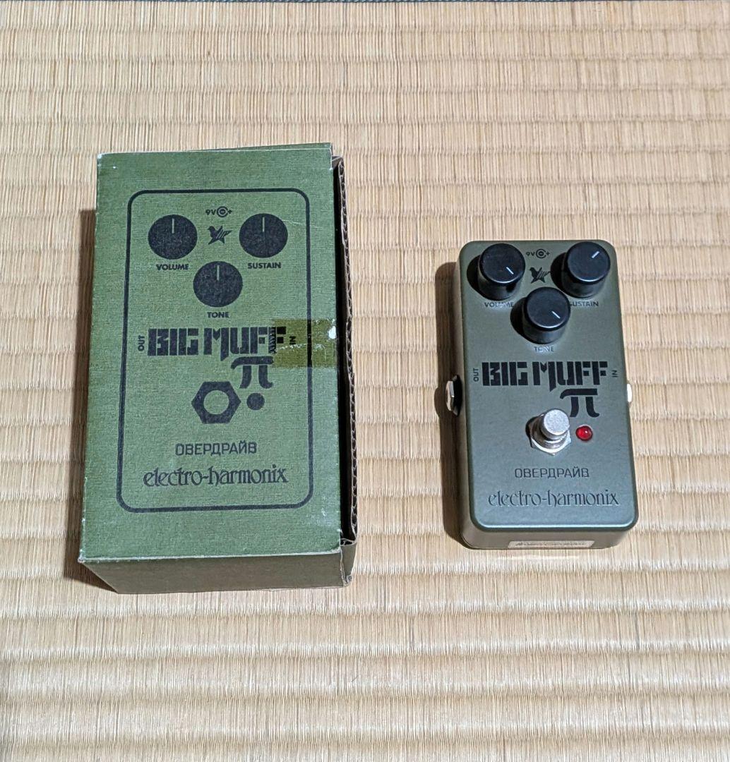 ギター electro-harmonix GREEN RUSSI BIG MUFF Pi