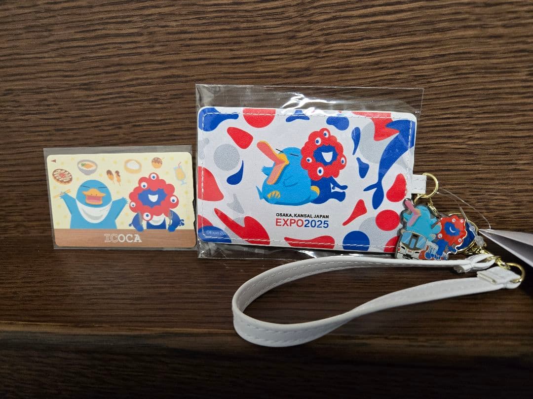 ヤ*ス様 大阪・関西万博限定ICOCAカードと合皮ケース EXPO2025ミャク