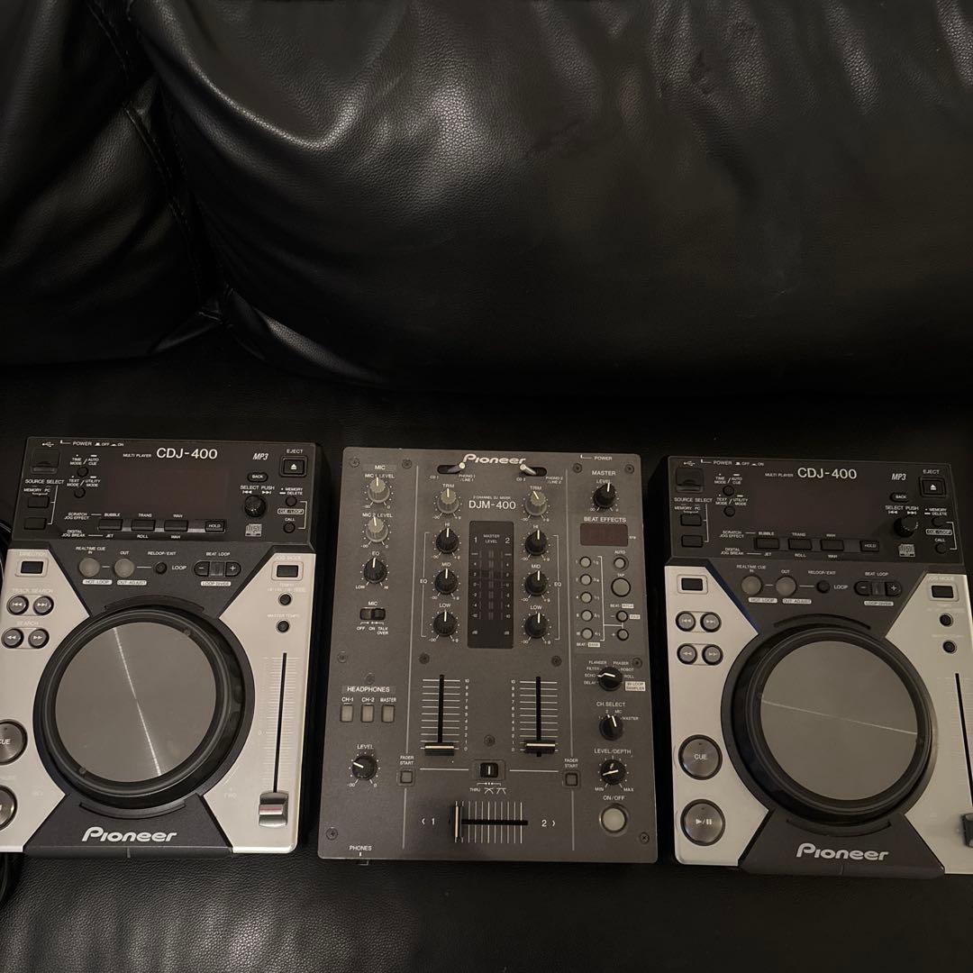 Pioneer パイオニア CDJ-400 & DJM-400 セット
