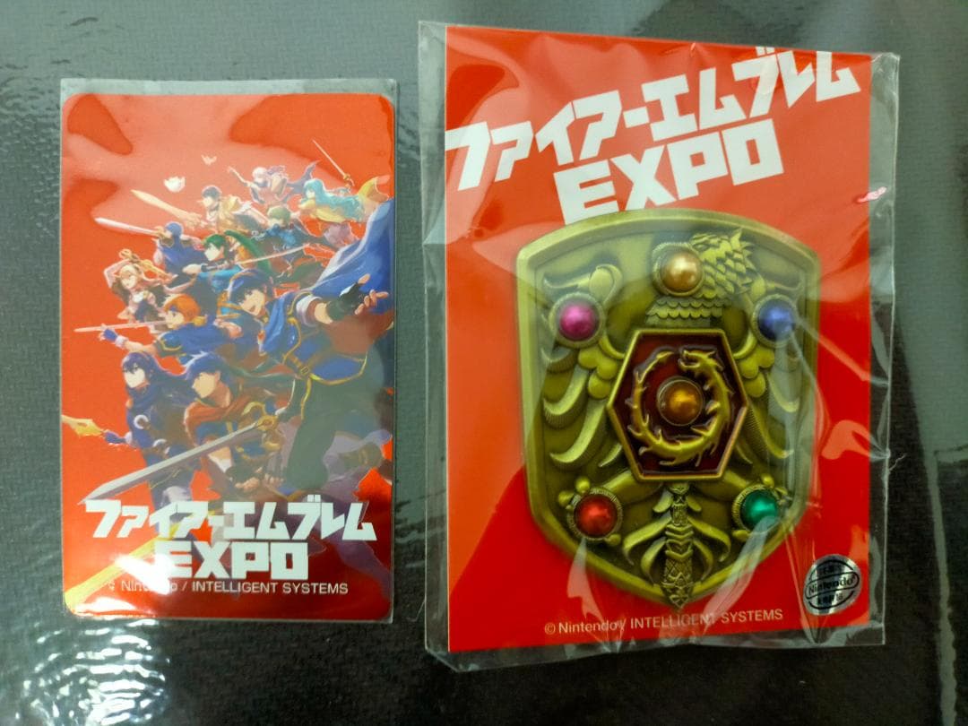 ファイアーエムブレム　封印の盾　ピンズ　エキスポ　expo