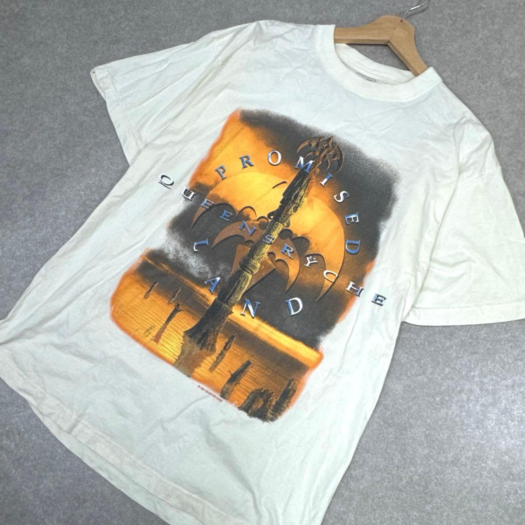 希少 90S QUEENSRYCHE ヴィンテージ バンドTシャツ 当時物 L