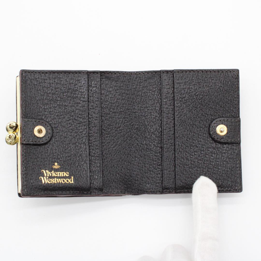 【美品】Vivienne 二つ折り財布 EXECUTIVE オーブ ブラック