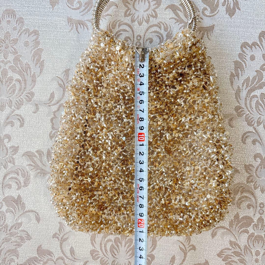 アンテプリマ　ワイヤーグリッター　シルバーゴールド　ハンドバッグ　パーティーに♡