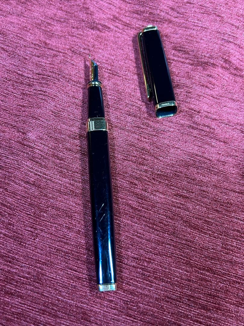 Waterman エクセプション￼•スリムブラックラッカーGT FP F