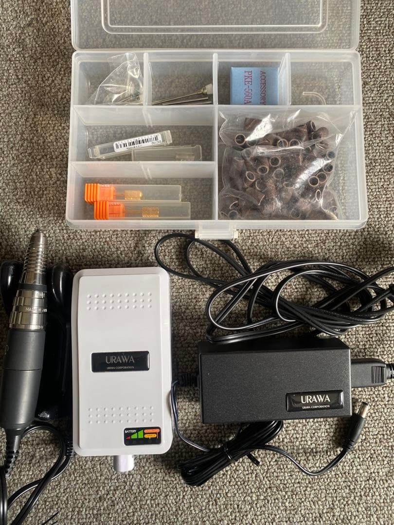 URAWA3 ポータブルネイルマシーン　ホワイト