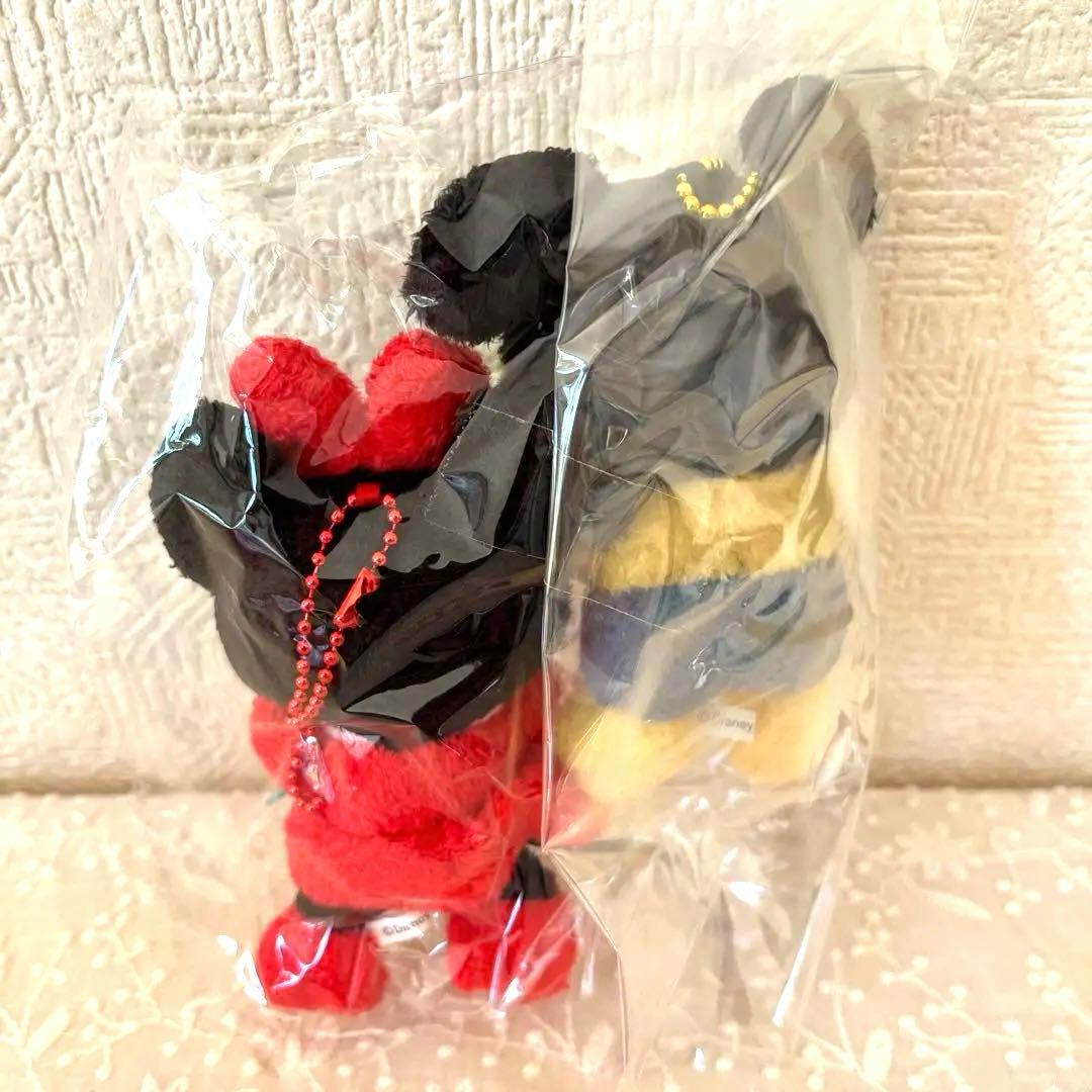 レア‼️ふわふわフリースミッキーマウスミニーマウス クローバーマスコットぬいぐるみ