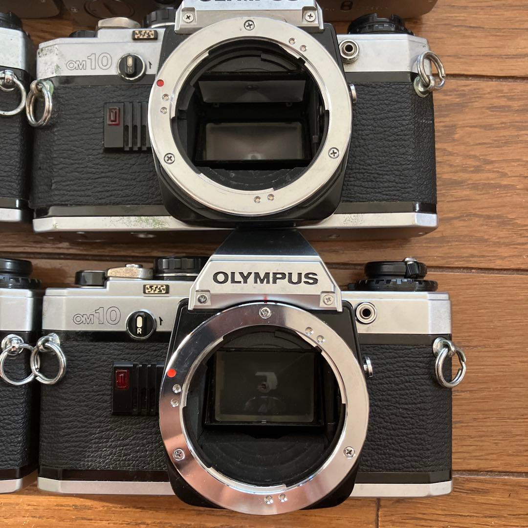【動作品】OLYMPUS オリンパス OM-10 シルバー フィルムカメラ