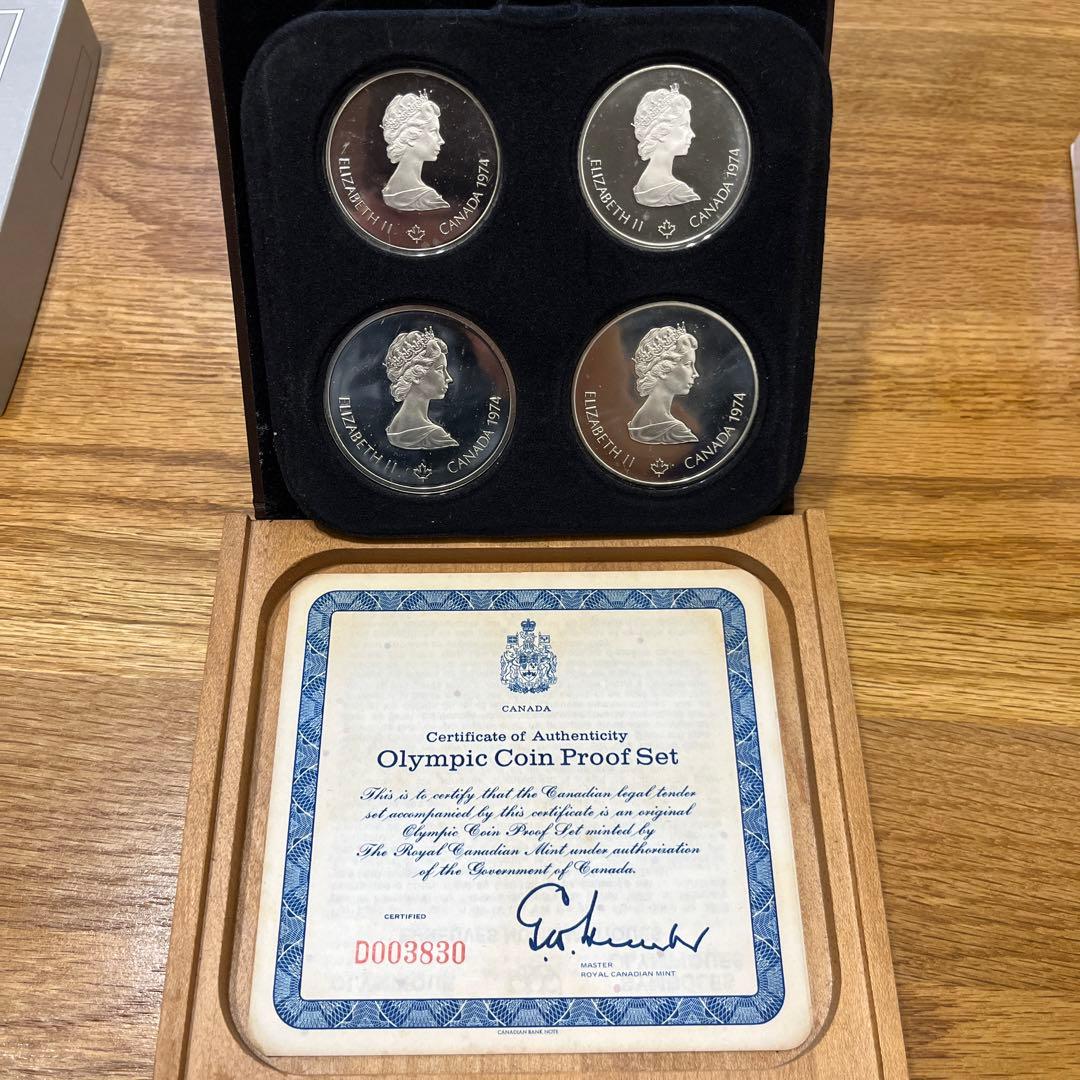 最終値下　価格高騰　銀貨　オリンピック 1976年 モントリオール 記念　