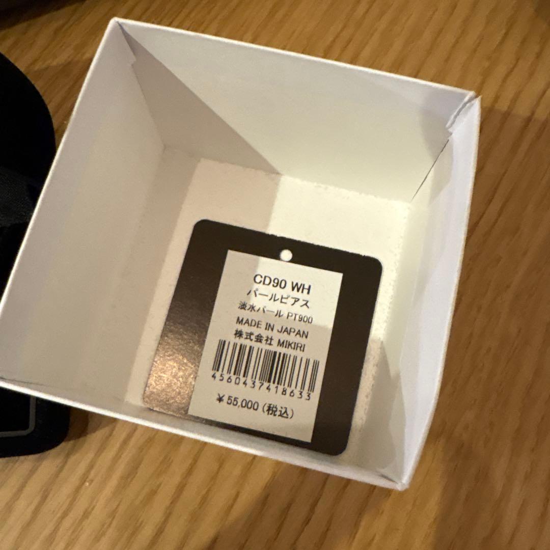 COUDRE パールピアス　CD90