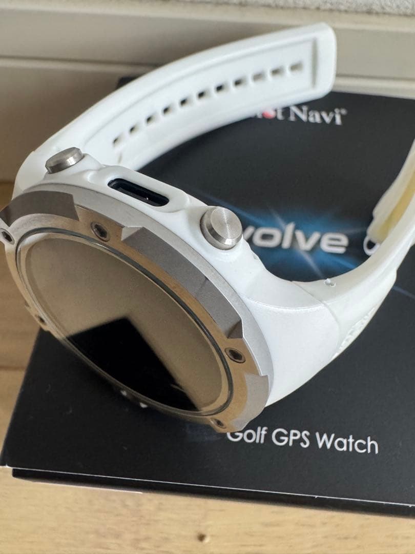 ショットナビ Evolve α ゴルフGPSナビ　ホワイト　未使用