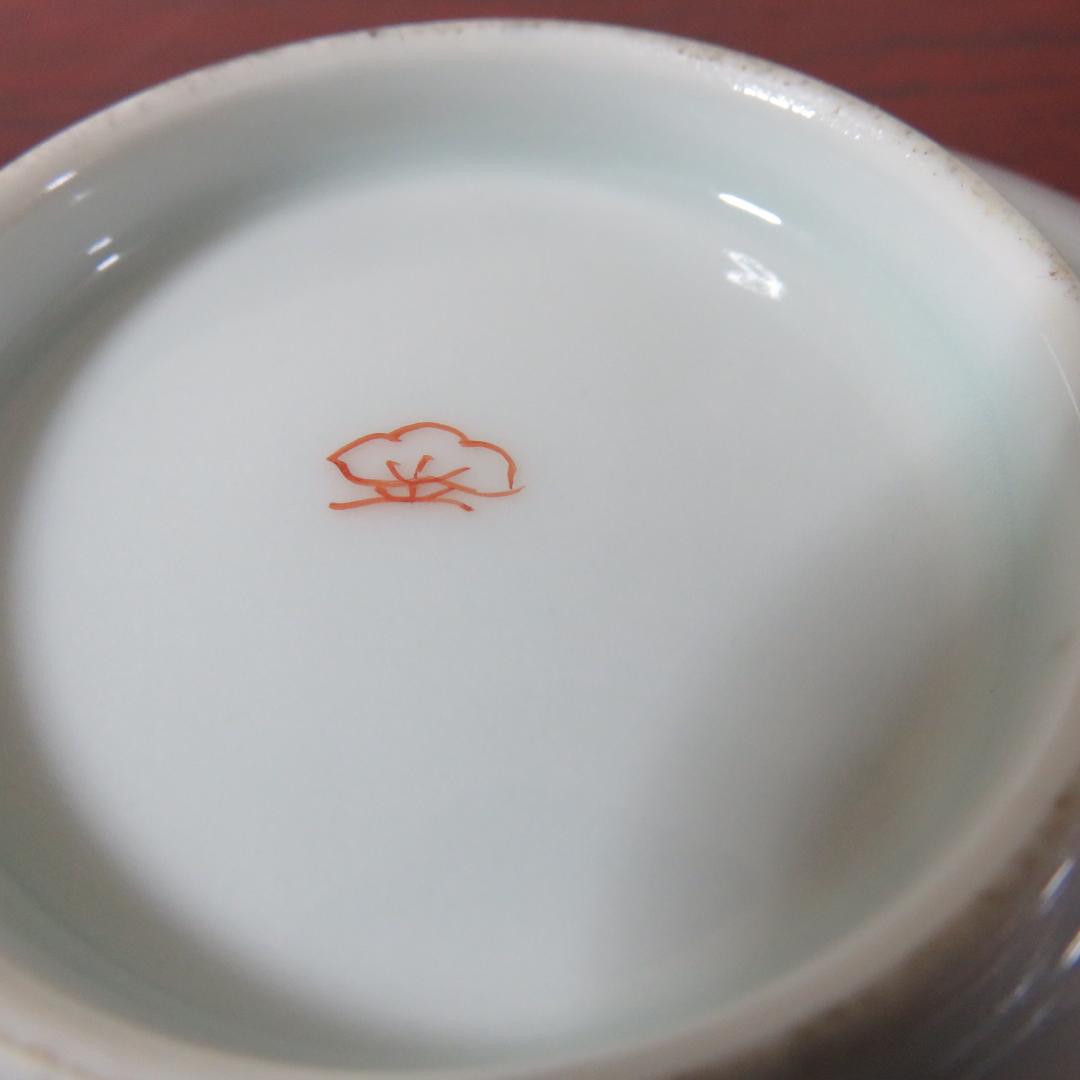 皿 中皿 鳳凰 変形皿 桜型 花形 白磁 銘 明治 大正