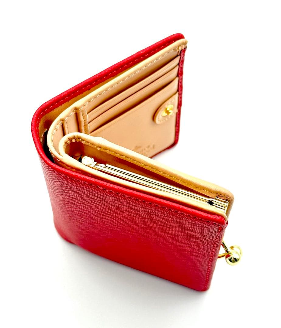 【♡新品未使用♡】Vivienne Westwood 二つ折り財布 ピーチ 人気