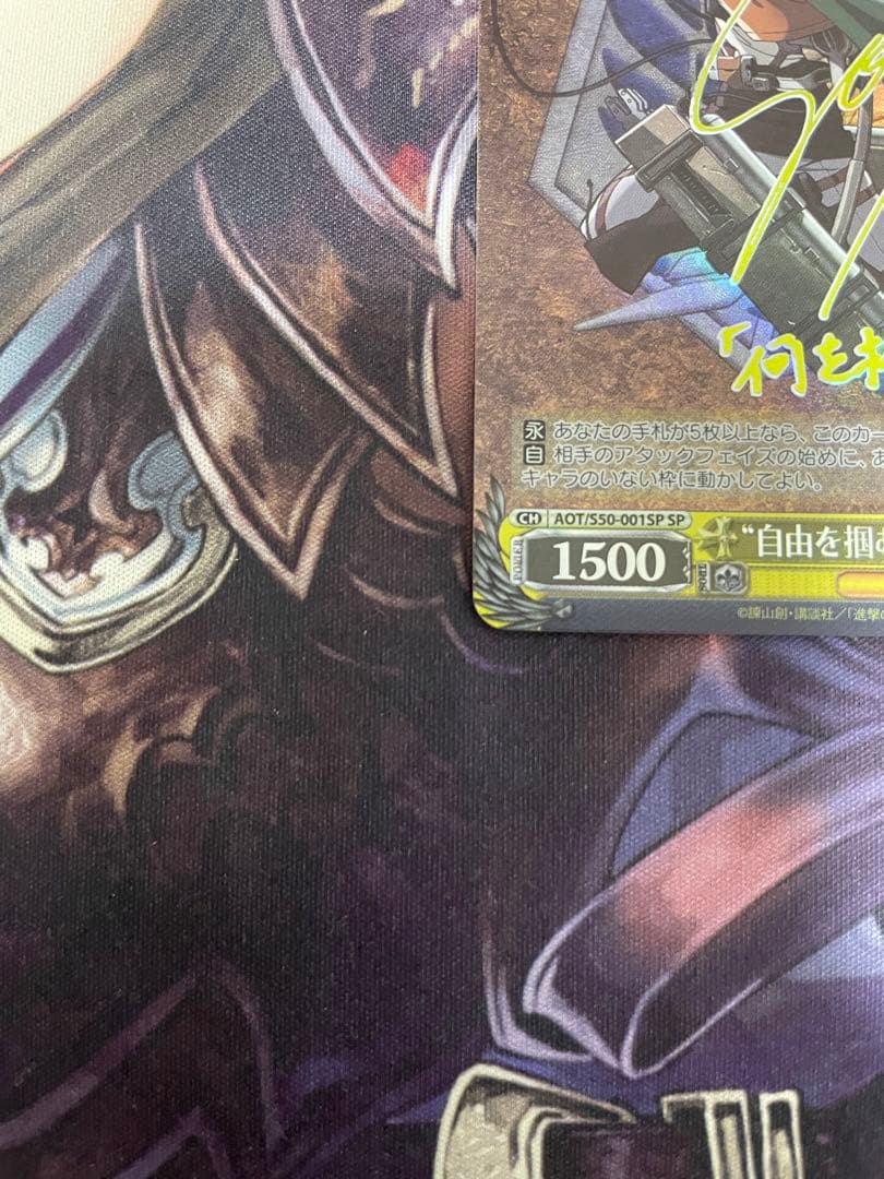 ヴァイスシュバルツ 自由を掴むため アルミン SP