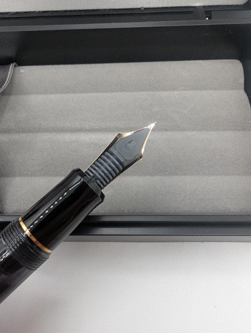 開封済み未使用品　PILOT 万年筆 カスタム823 ブラック 細字 F