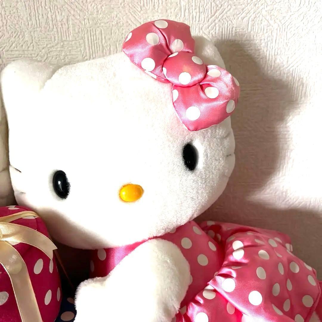 希少‼️非売品‼️限定キティ ミミィ 28thバースデー ディスプレイ ぬいぐるみ