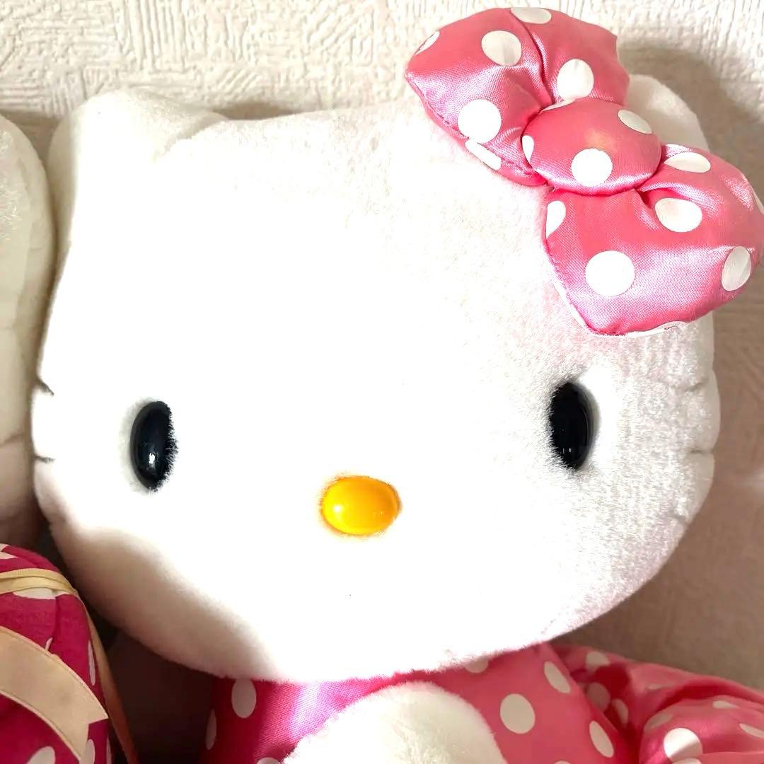 希少‼️非売品‼️限定キティ ミミィ 28thバースデー ディスプレイ ぬいぐるみ