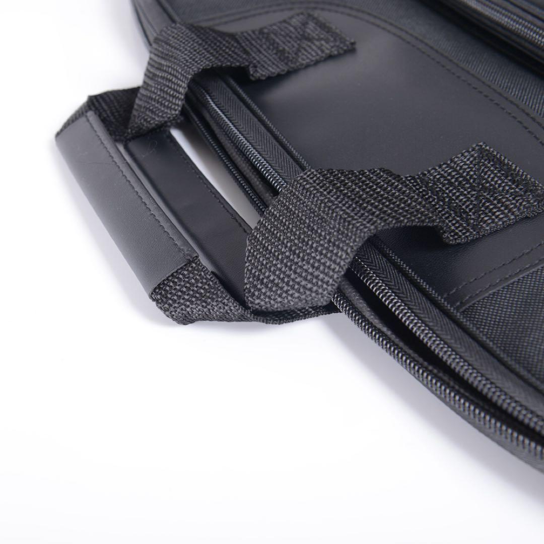 【冠婚葬祭ビジネス用対応】撥水 ガーメントバッグ 黒｜出張・スーツ用 折り目防止