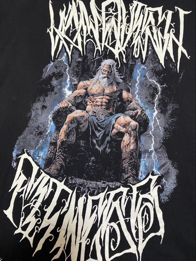 【2枚セット】Vanquish グラフィックTシャツ 黒 半袖Lサイズ