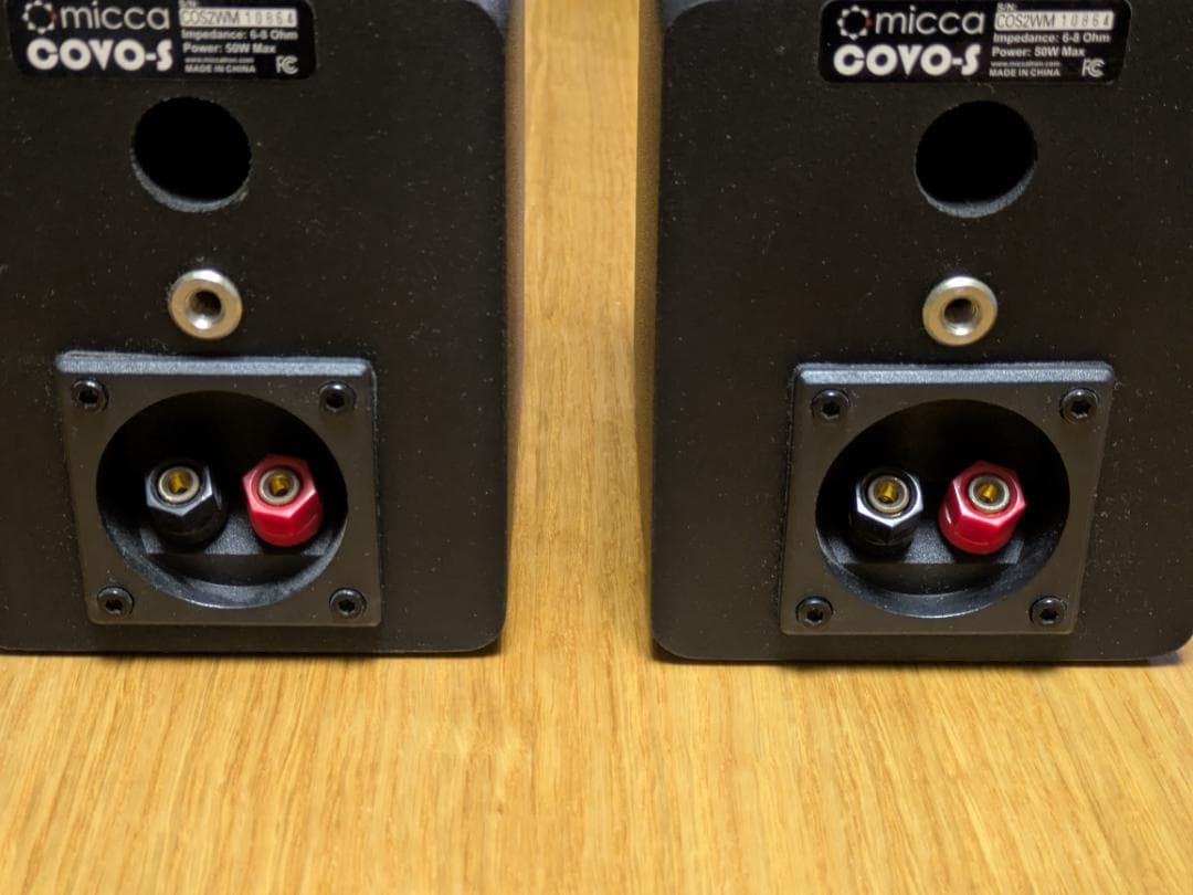 Micca　COVO-S サラウンド 小型 ブックシェルフ スピーカー