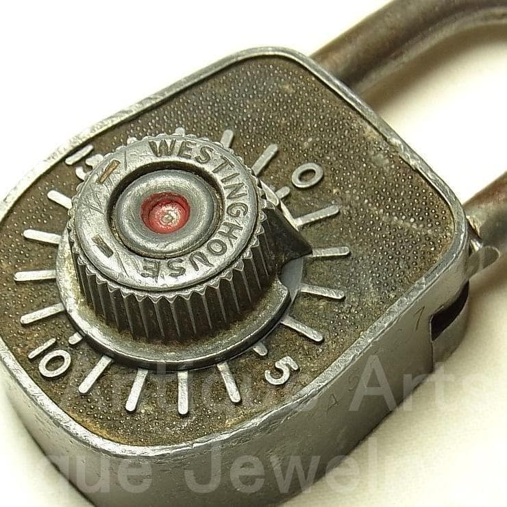 《p1057》1930年　WESTINGHOUSE・GOUGLERダイヤル南京錠
