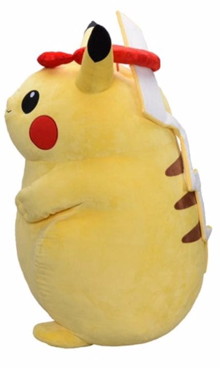 新品【抽選当選】超キョダイぬいぐるみ　ピカチュウ（キョダイマックスのすがた）