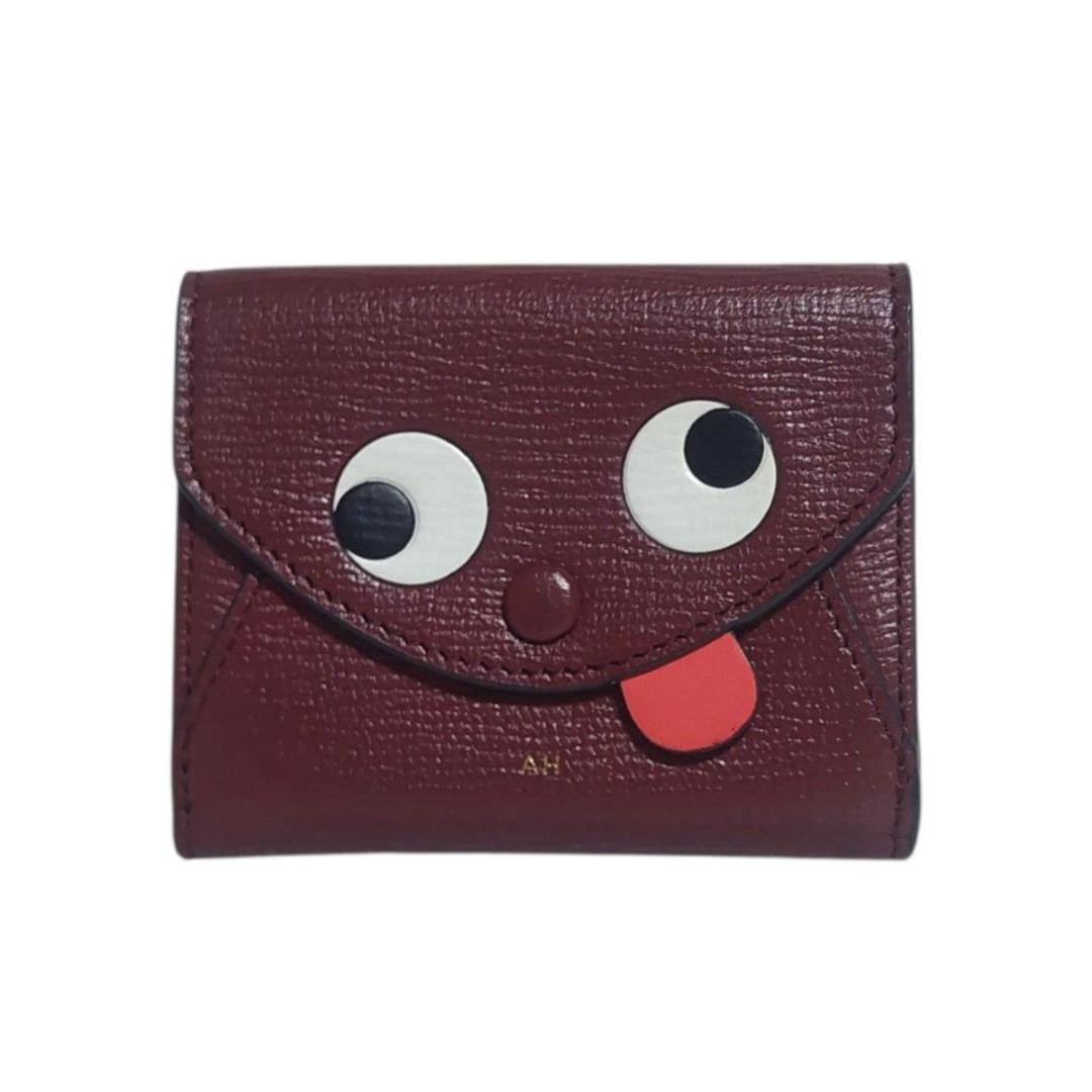 極美品 ANYA HINDMARCH 折り財布 ザニー ミニ レザー 箱付き
