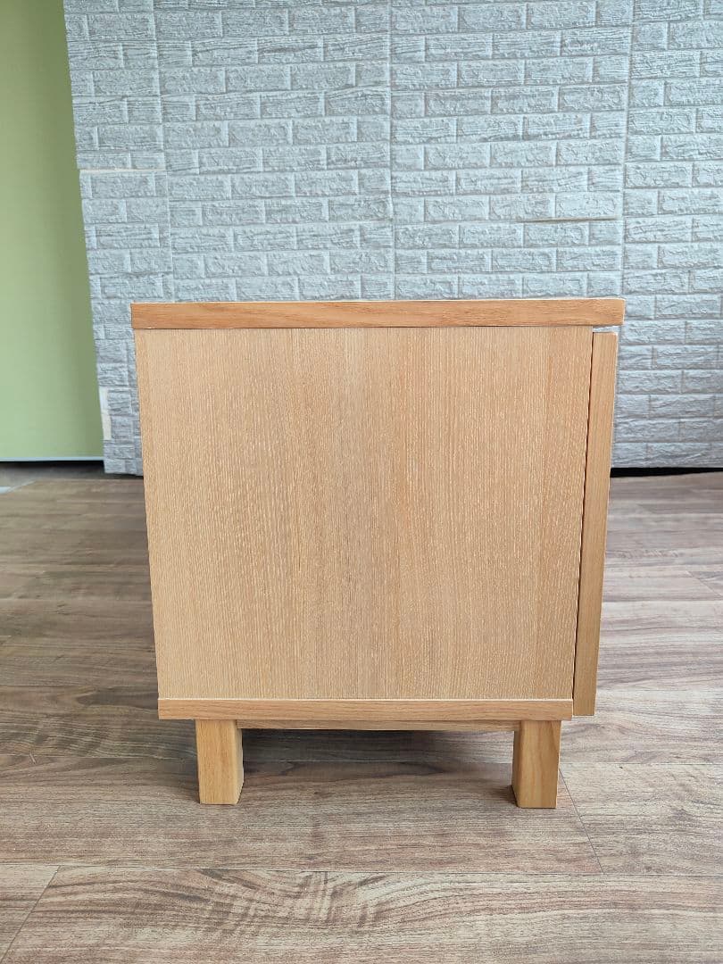 MUJI 無印良品 AVボード テレビ台 ローボード オーク材突板