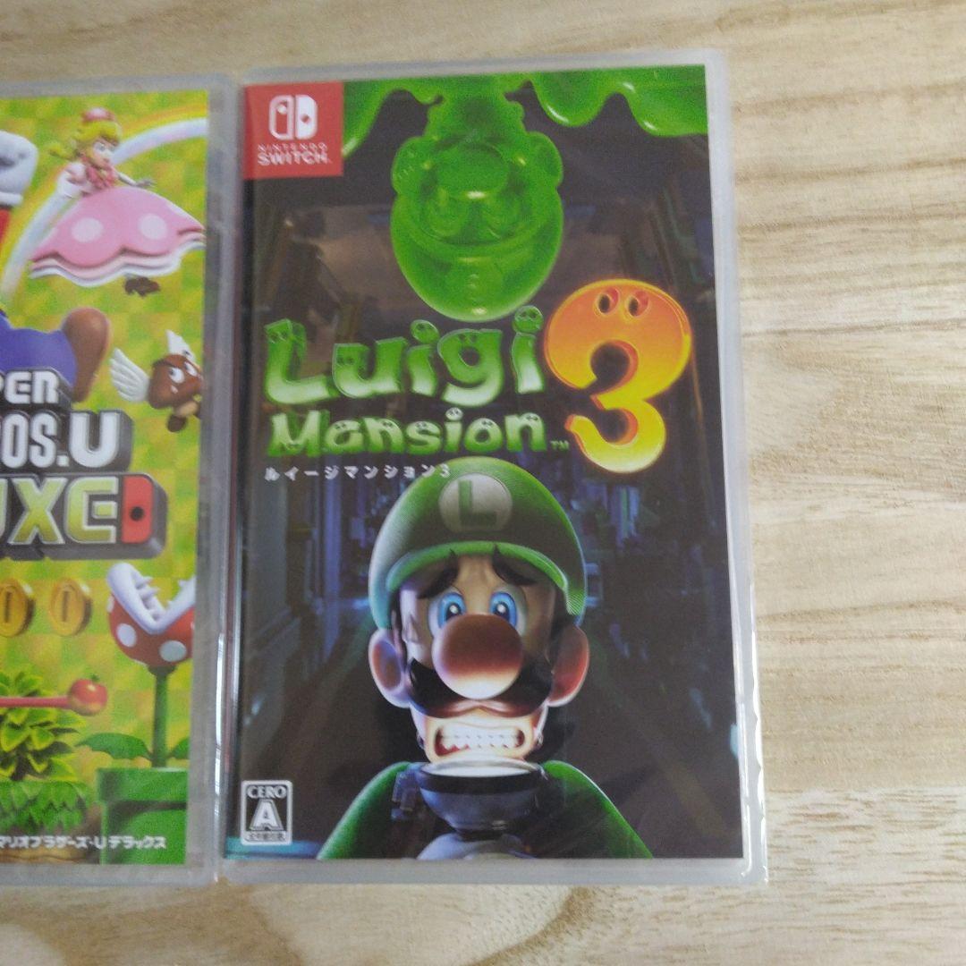 ◆まとめ売り/新品未開封◆マリオデラックス&ルイジーマンション3　2点セット