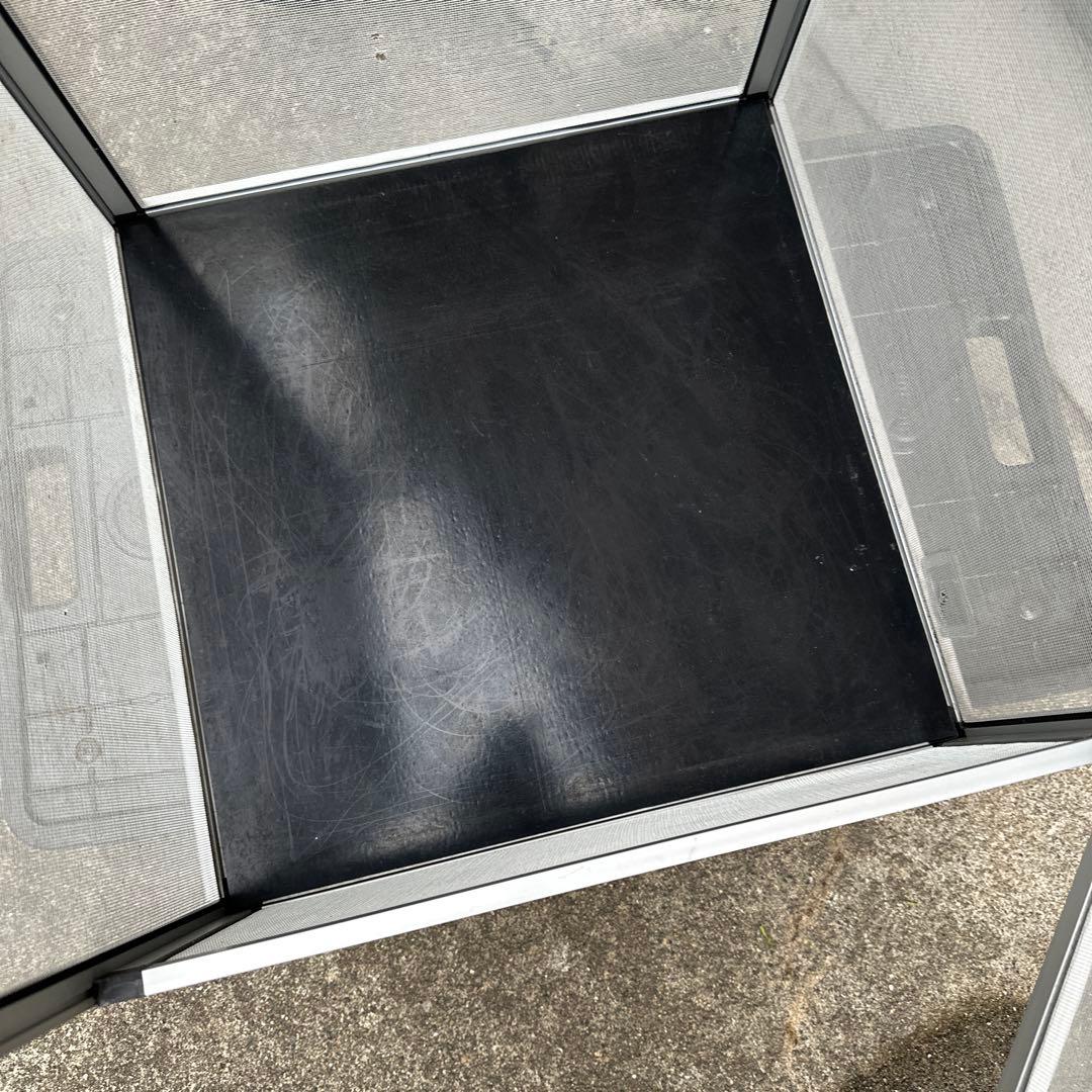 スクリーンテラリウム ホワイト(シルバー) 80×45×45 1台