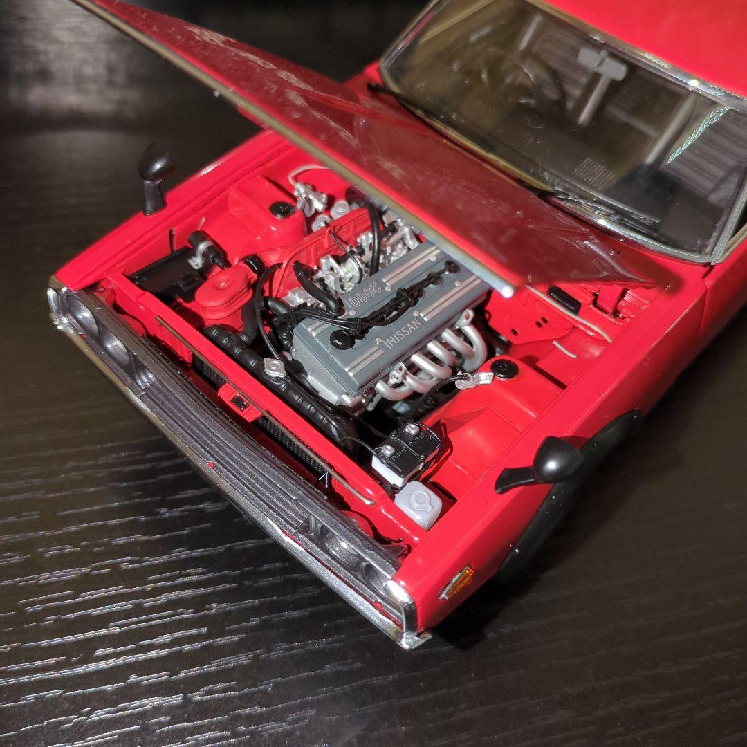 京商1/18スカイライン2000GT-R (KPGC110)レッド