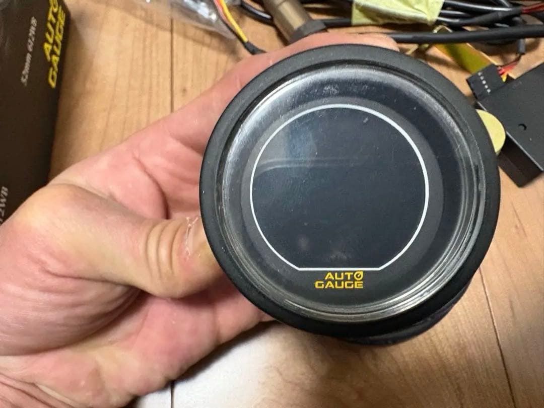 オートゲージ　空燃比計　シグナス