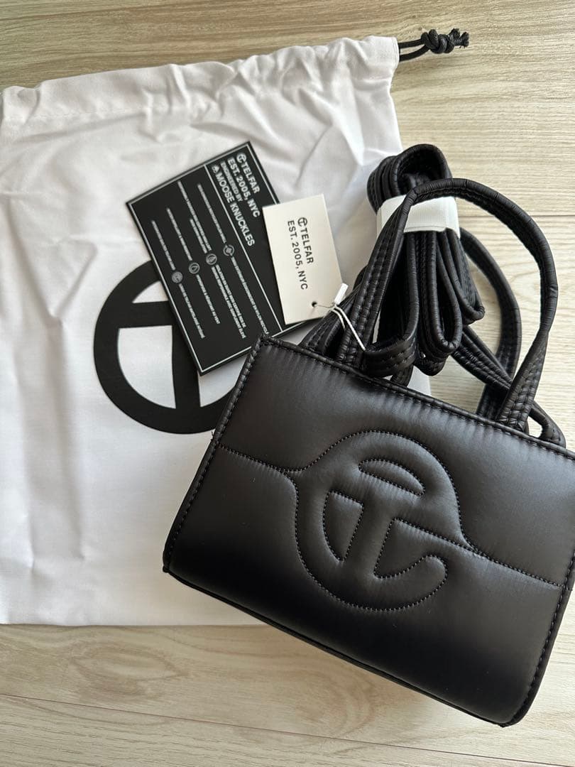 TELFAR テルファー スモール パフ ショッピングバッグ