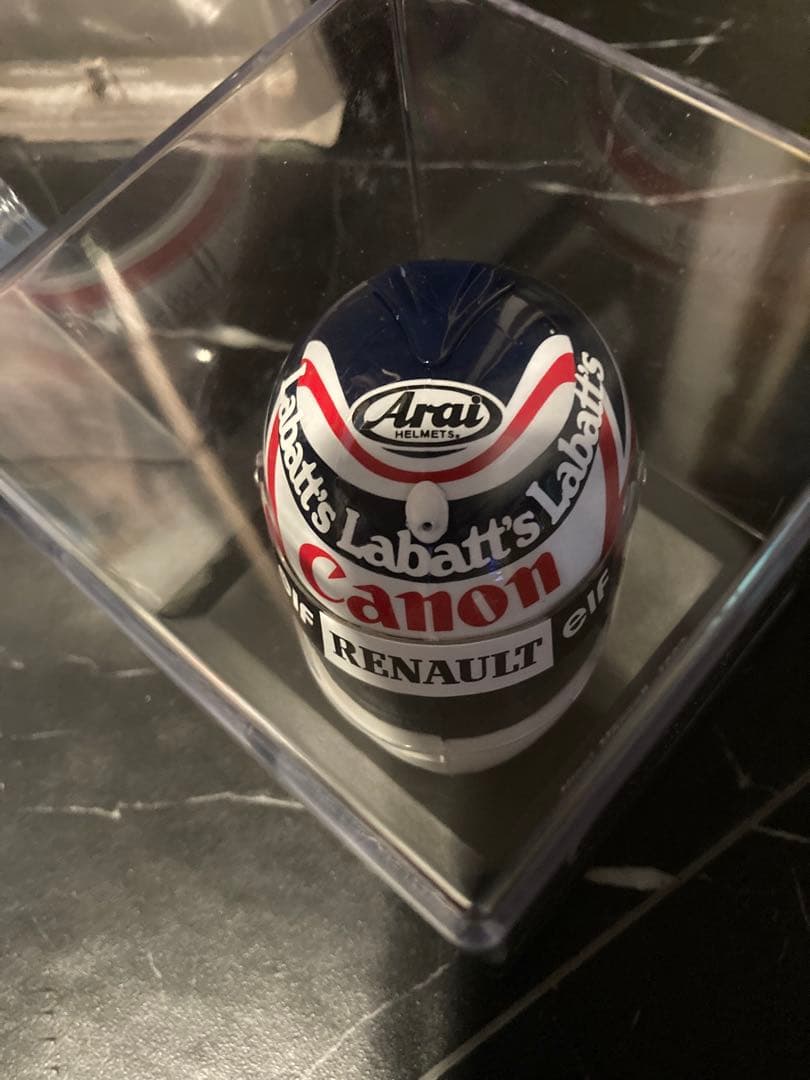 ヘルメットコレクション　キャメル仕様　ビッグスケールF1コレクション　1/5