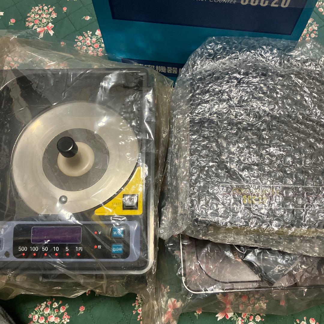 美品　スガイ総業　カウンター　小型硬貨計数機　SCC20 動作確認済