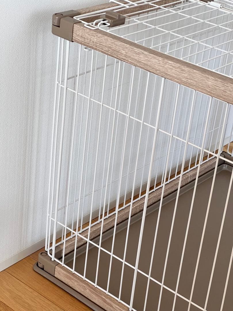 アイリスオーヤマ 屋根付 ウッディサークル PWSR-960V ライトナチュラル