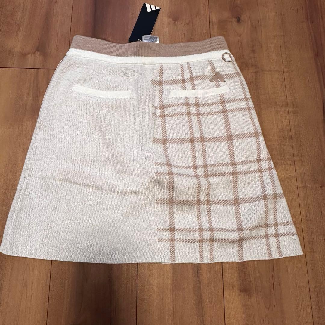 長袖セーター　ニットスカート　サイズM セットアップ　ゴルフウェア　秋冬　ウール