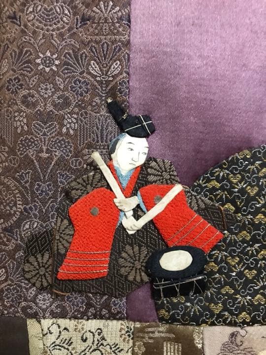 タベストリーお雛様アンティーク