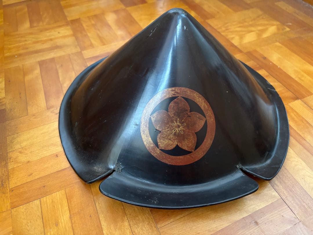 陣笠　時代物　武具　古道具　武士　日本刀　鎧　甲冑　送料無料　江戸時代