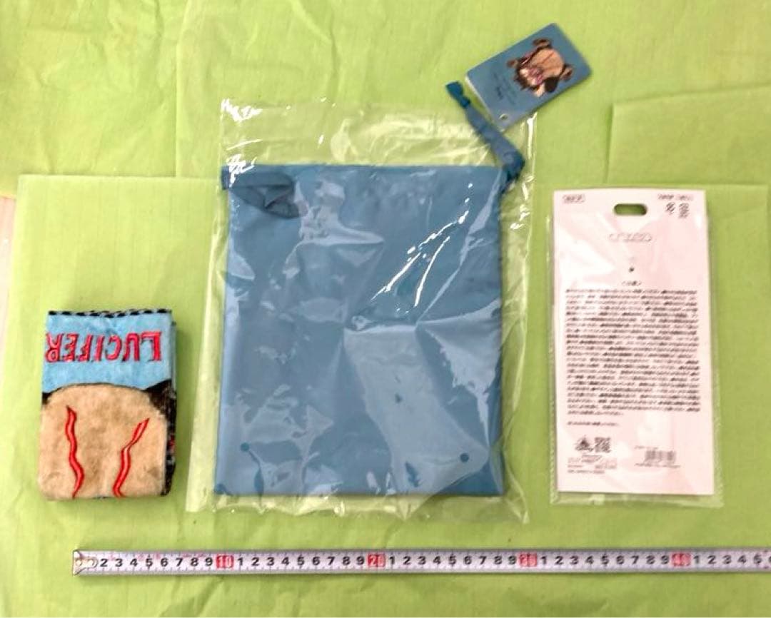 ルシファー　タオル　巾着　キーチェーン　シンデレラ　猫　新品