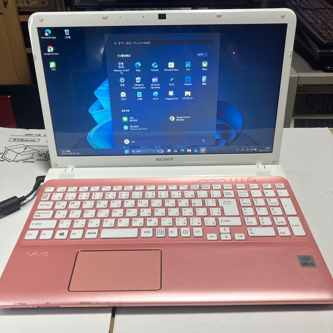 SONY VAIO Windows11 corei5 SSD美品