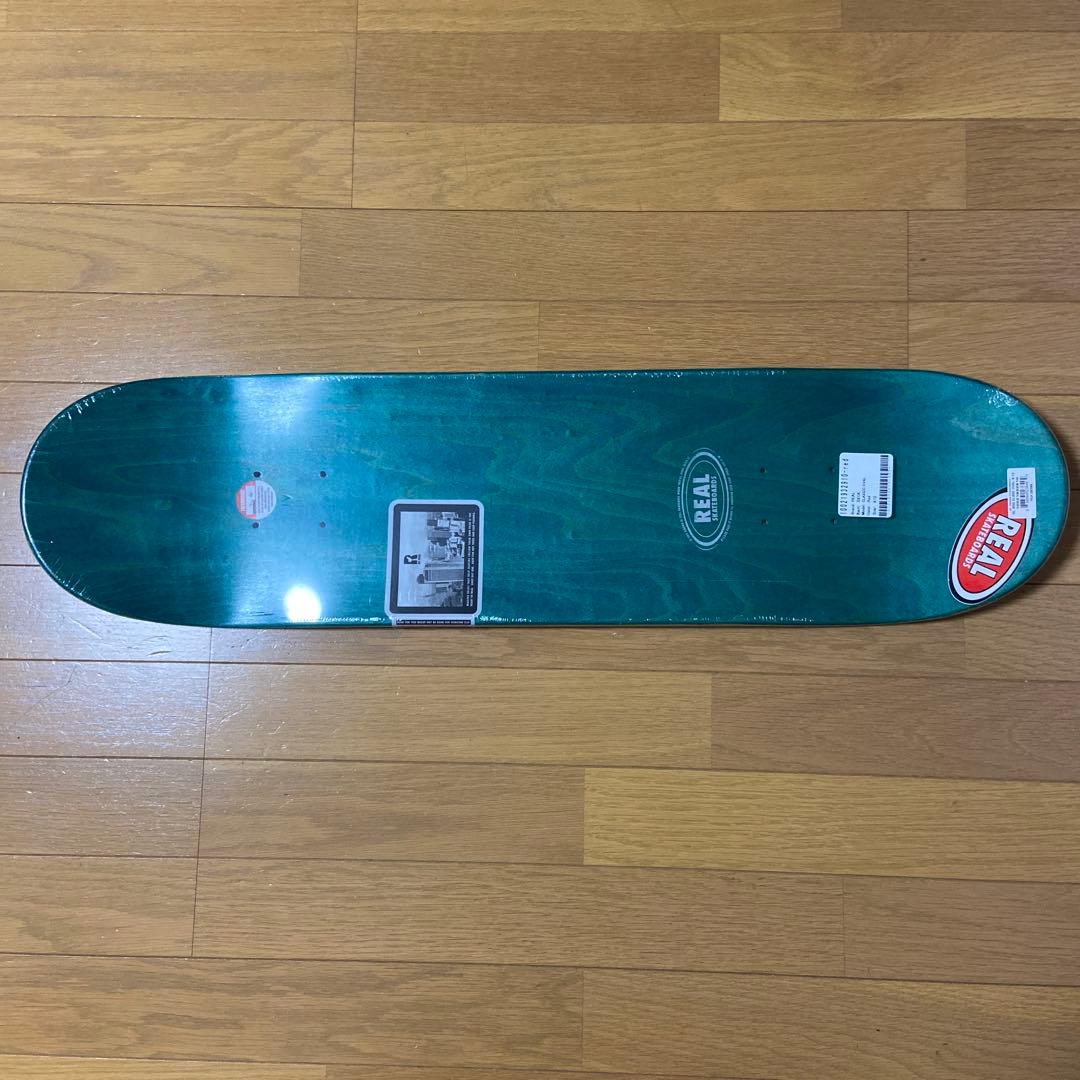 REALスケートボードデッキ 8.12 グリップテープ付き