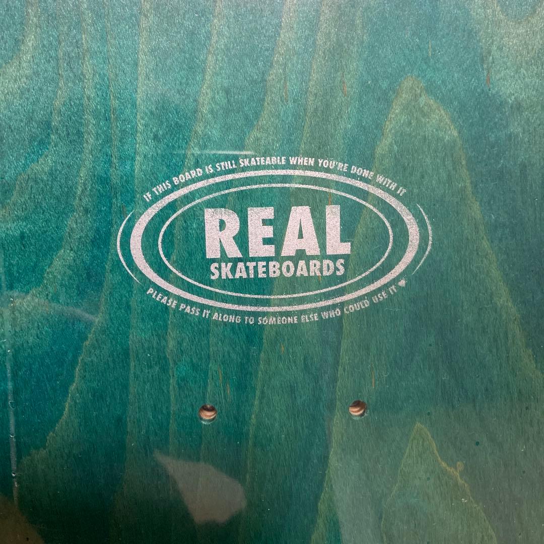 REALスケートボードデッキ 8.12 グリップテープ付き
