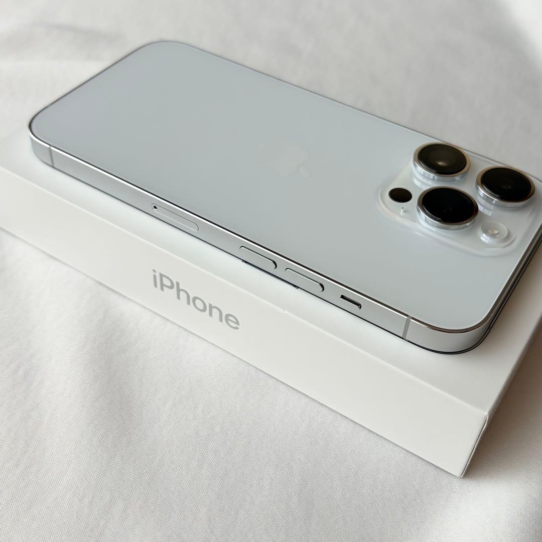 【箱・純正ケーブル付き】iPhone 14 Pro 256GB シルバー 本体