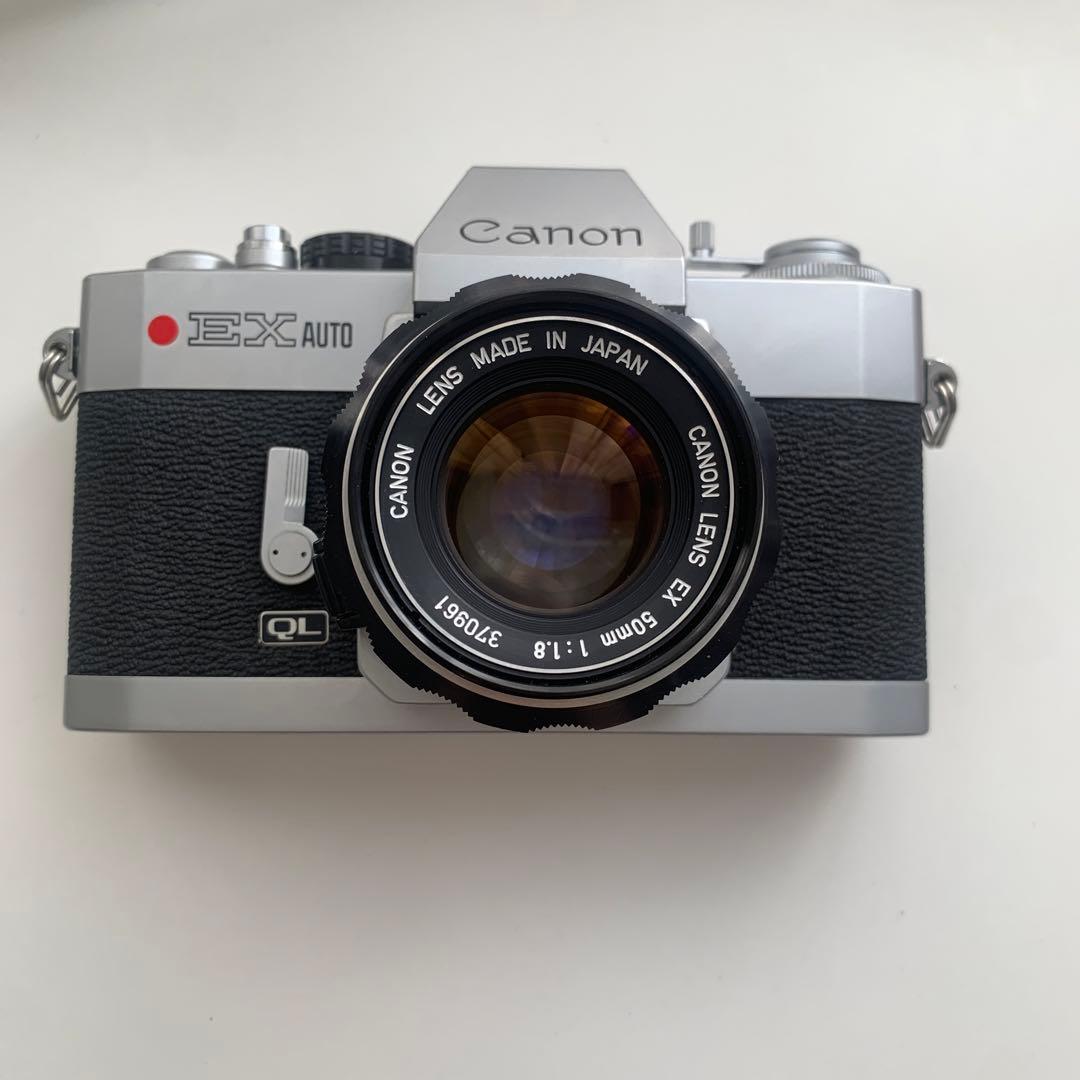 F1.8 Canon EX QL AUTO フィルムカメラ