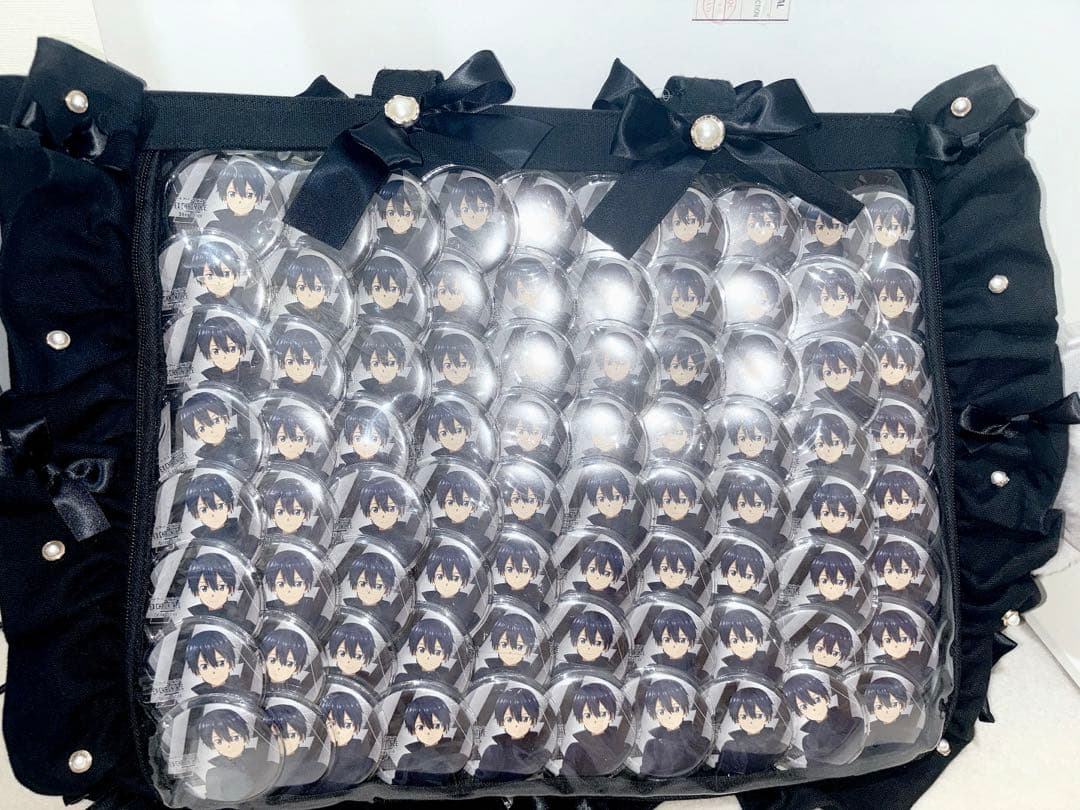 ソードアート・オンライン SAO エクスクロニクル 缶バッジ キリト 80個