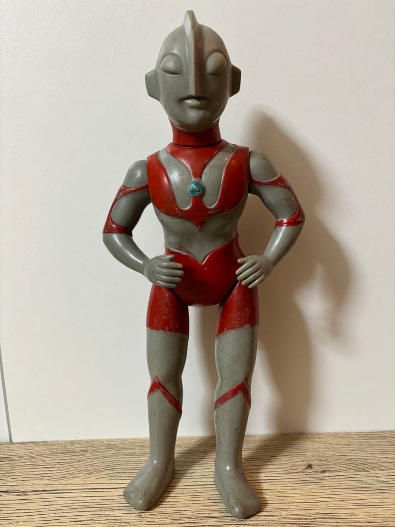 マルサン　ウルトラマン　ソフビ　当時物