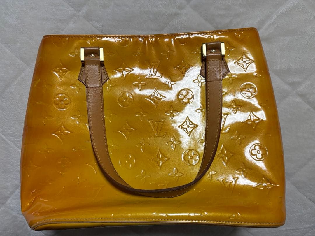 ルイヴィトン　ハンドバッグ　イエロー